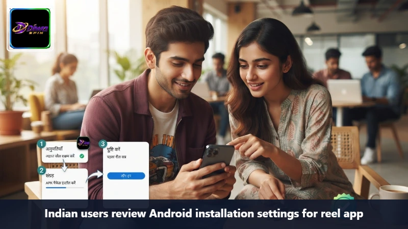 Indian users review Android installation settings for reel app
